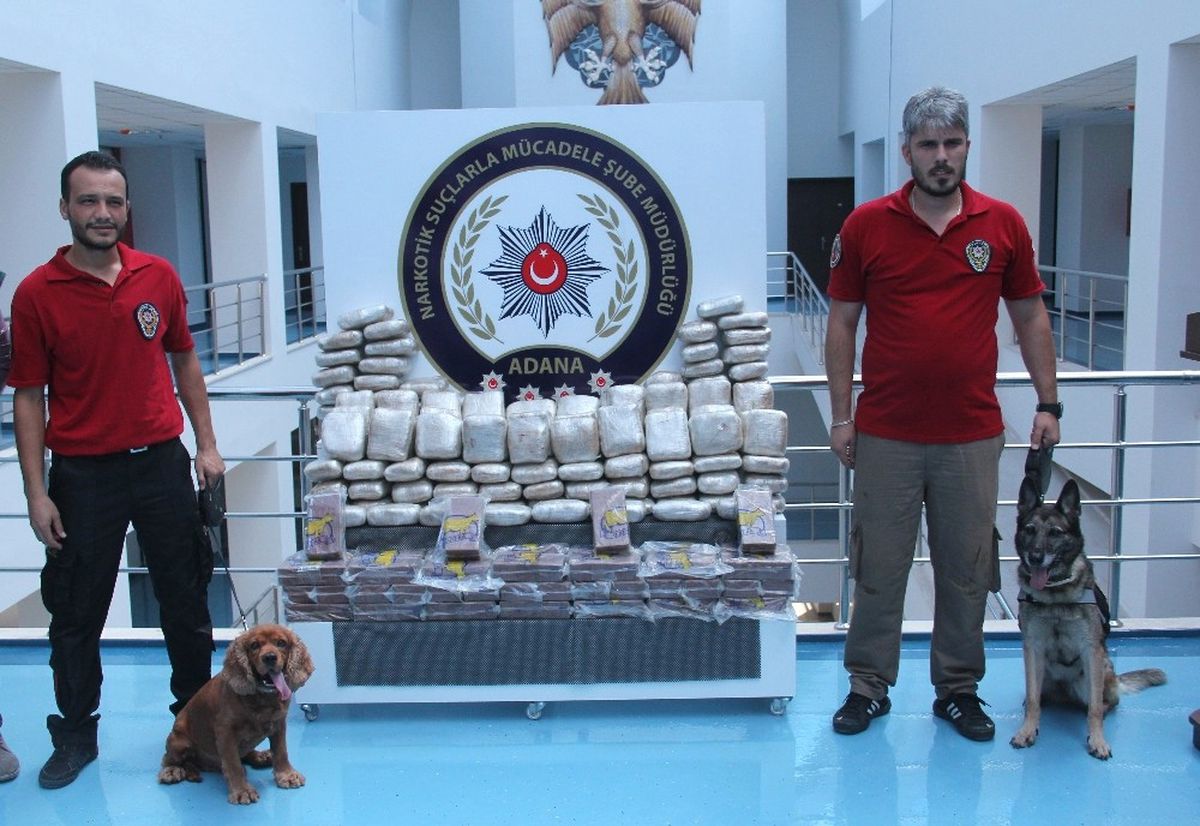 Adana\'da 109 Kilo Eroin Ele Geçirildi