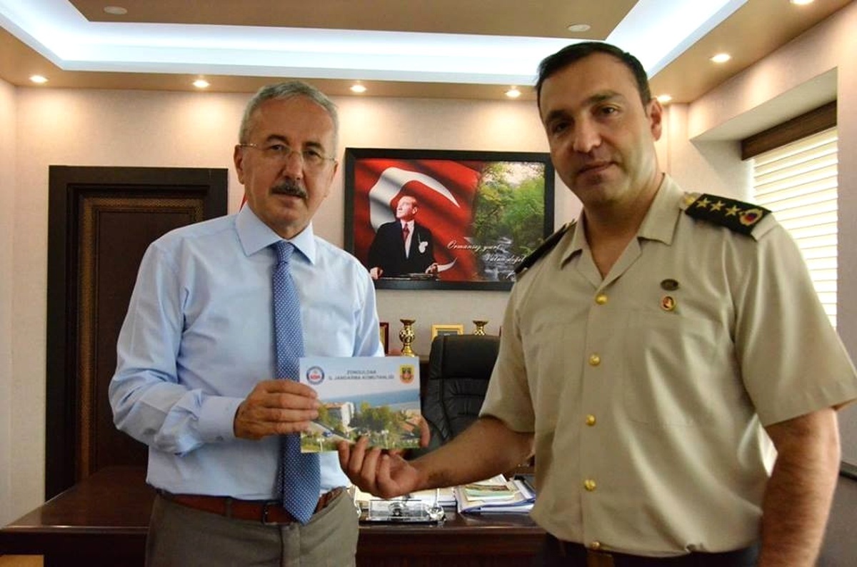 Albay İnan, Beşel\'i Ziyaret Etti