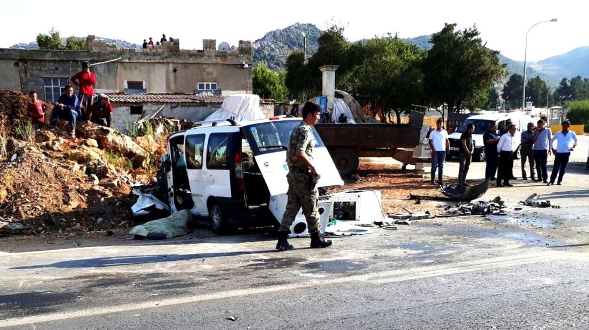 Feci Kaza Güvenlik Kamerasında