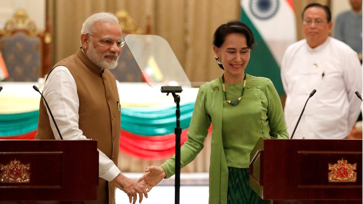 Hindistan\'dan Aung San Suu Kyi\'ye Destek: Arakan\'daki Şiddet Kaygınızı Paylaşıyoruz