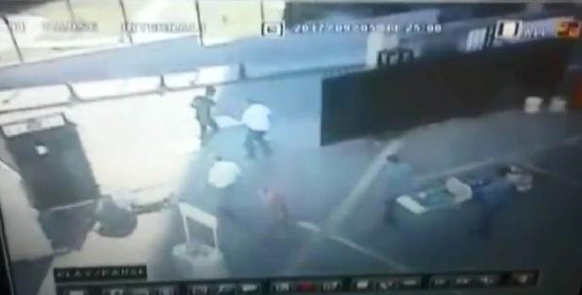 İlkokul Bahçesindeki Çatışma Anı Kamerada (1)