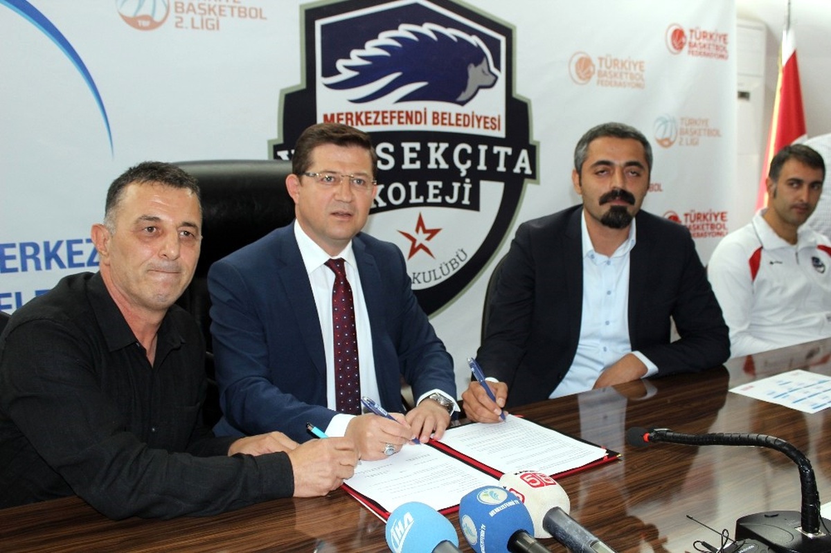 Merkezefendi Belediyesi ile Yüksekçıta Basketbol Arasında İşbirliği Protokolü Yapıldı
