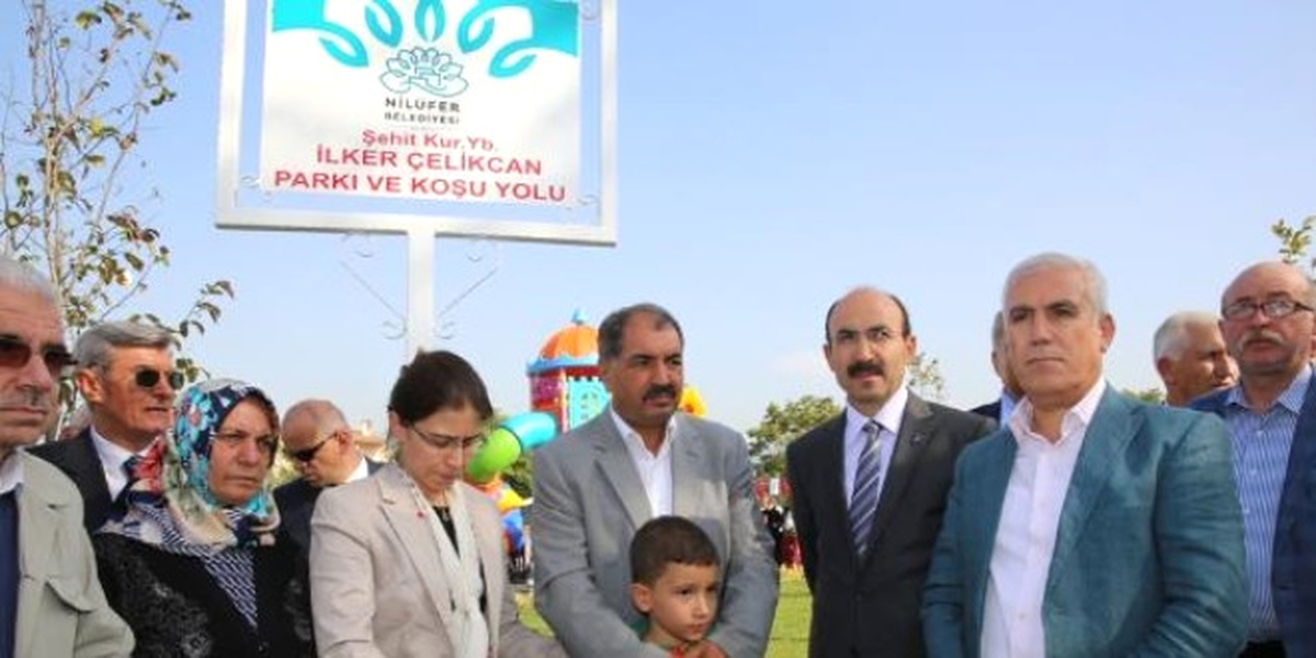 Şehit Yarbay İlker Çelikcan\'ın Adı Çocuk Parkına Verildi