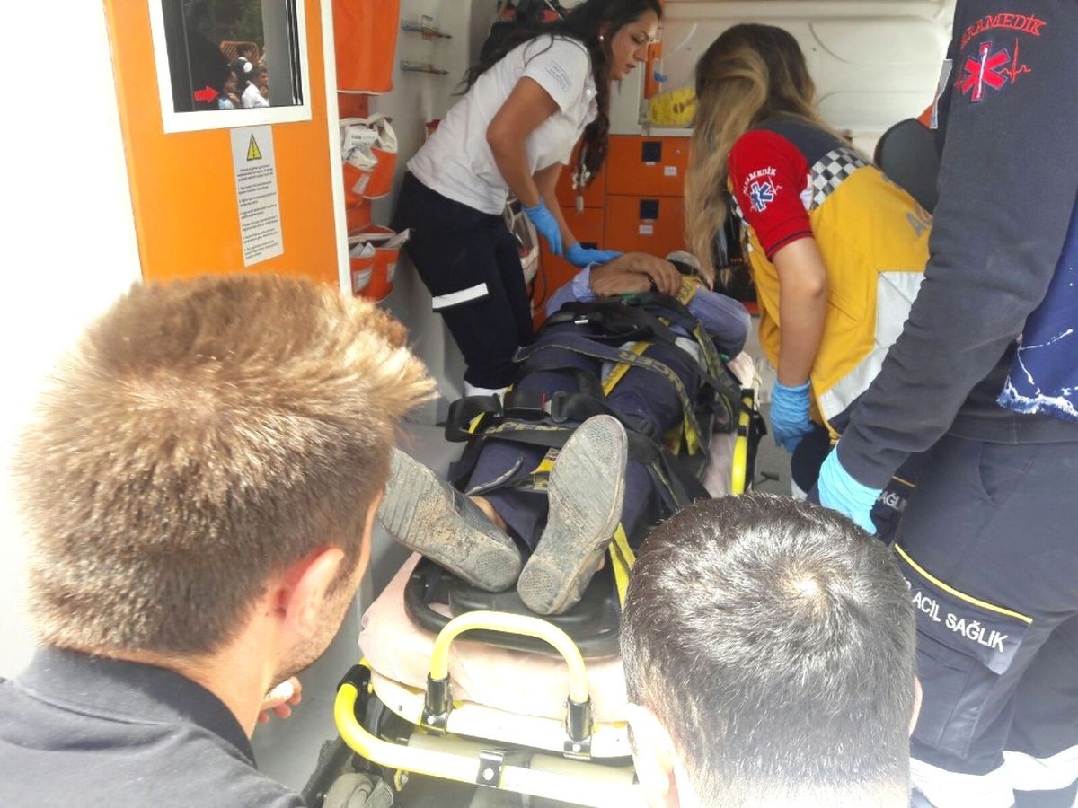 Siirt\'te Trafik Kazası: 1 Yaralı