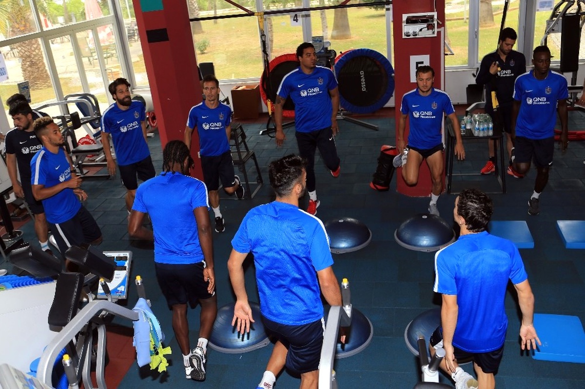 Trabzonspor Denge ve Kuvvet Çalışması Yaptı