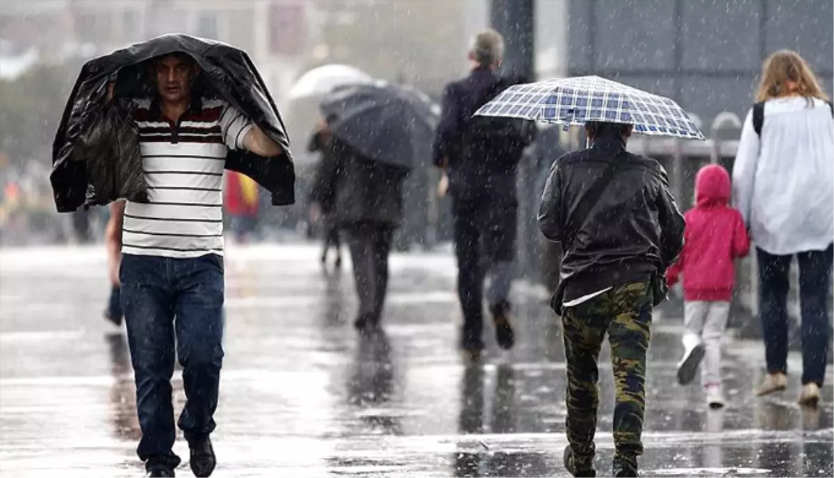 Meteoroloji\'den İstanbul ve Ankara Dahil 14 İle Yağış Uyarısı