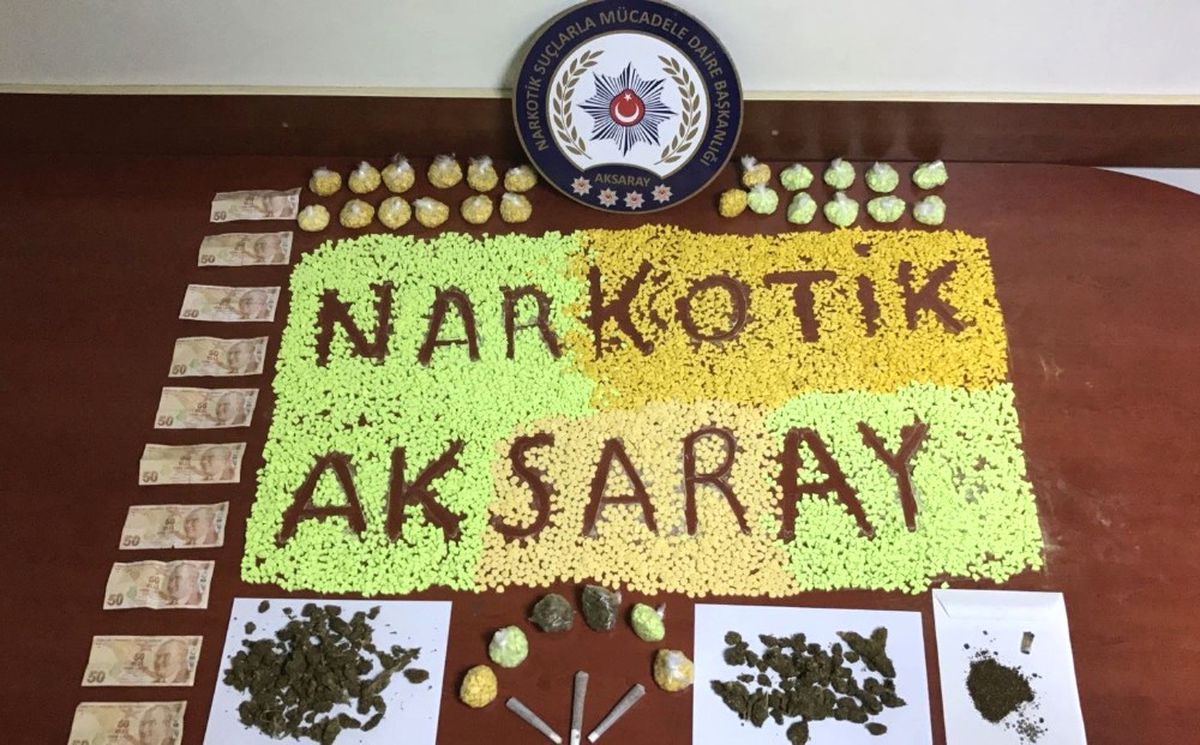 Aksaray\'da Okullar Açılmadan Uyuşturucu Tacirine Operasyon