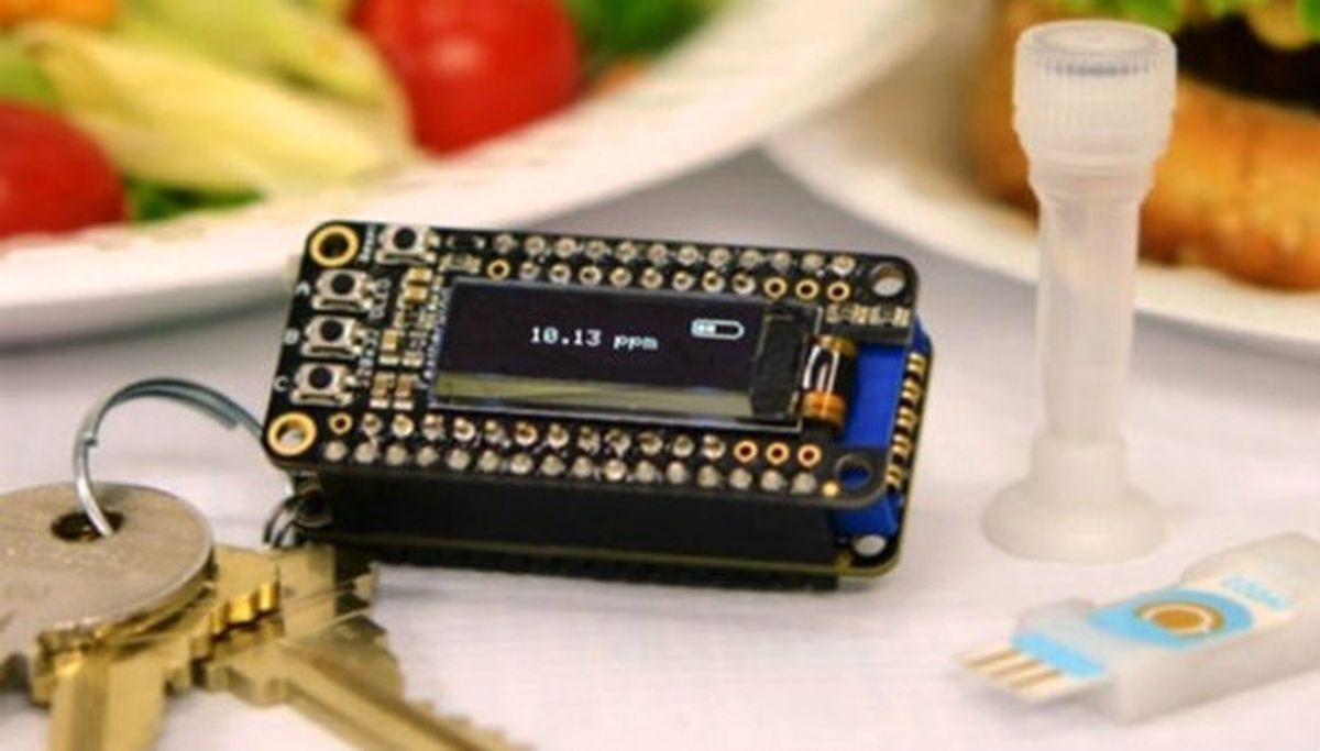 Alerjen Testi Yapan Taşınabilir Cihaz!