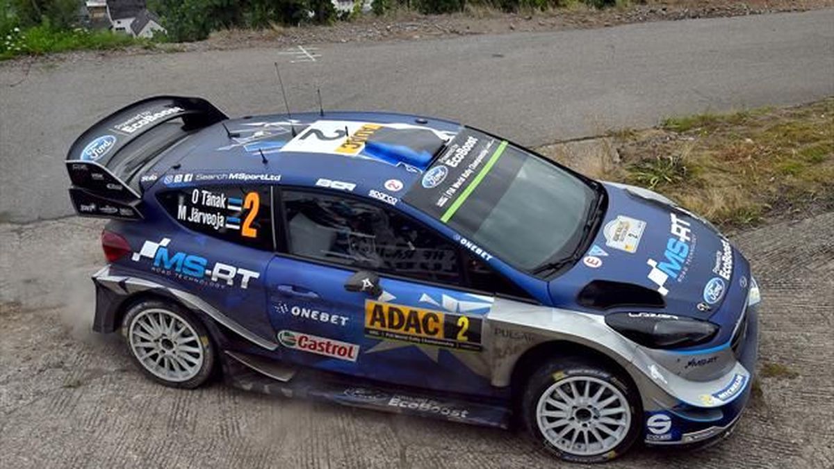 Almanya Rallisi\'nde Zafer Ott Tanak\'ın