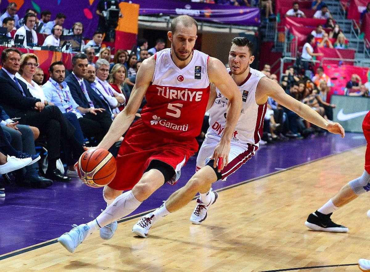 Eurobasket 2017\'de D Grubu Son Maçında Letonya\'ya 89-79 Mağlup Olan A Mili Erkek Basketbol Mili...