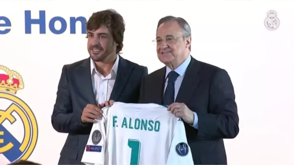 Fernando Alonso\'ya Büyük Onur