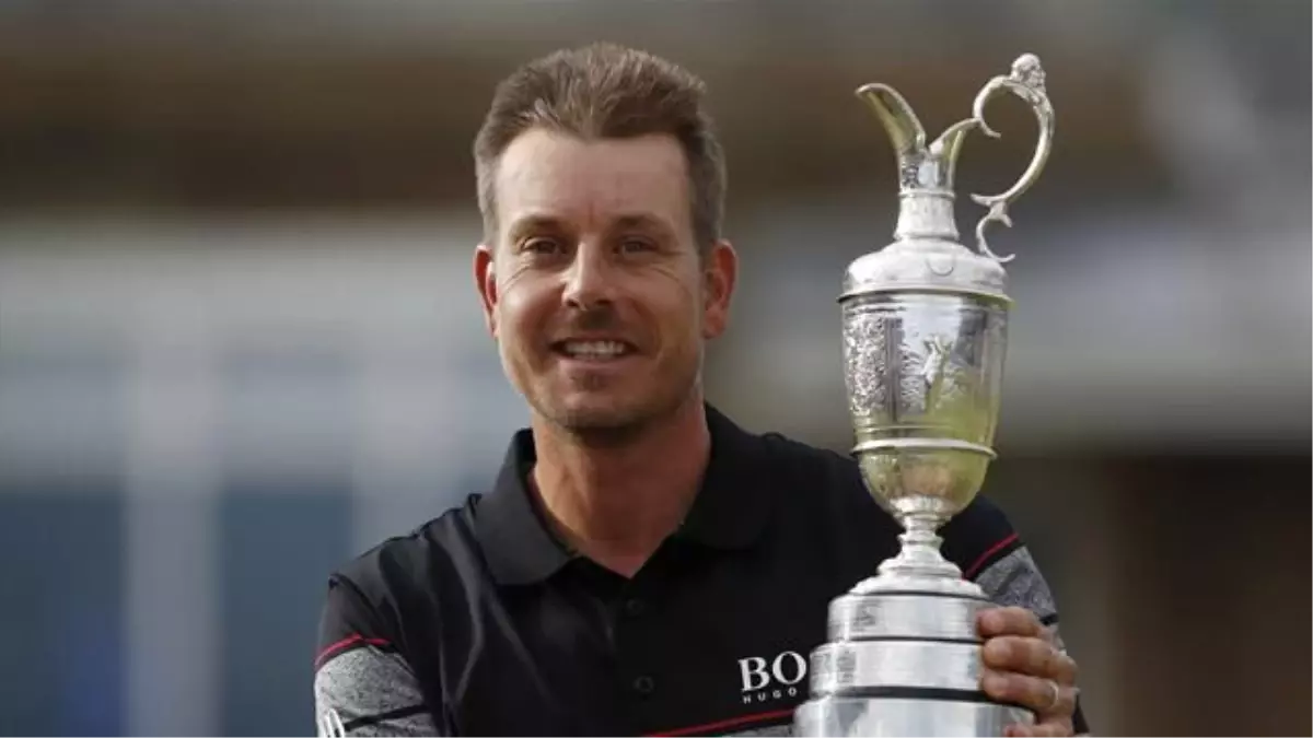 Henrik Stenson\'dan Tarihi Şampiyonluk