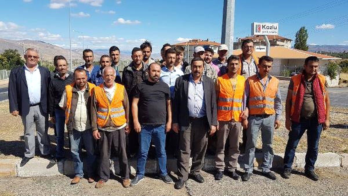 İşten Çıkarılan Taşeron İşçiler Eylem Yaptı