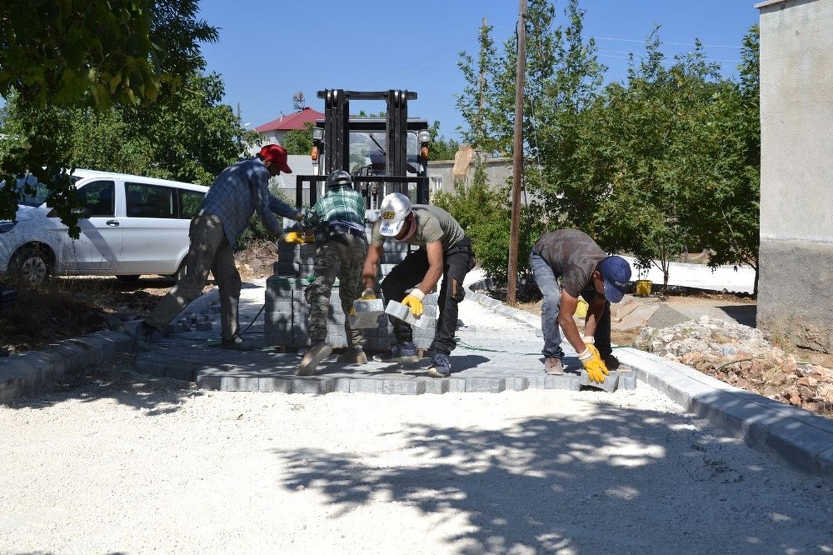 Küstüllü\'de Parke Çalışması Başladı