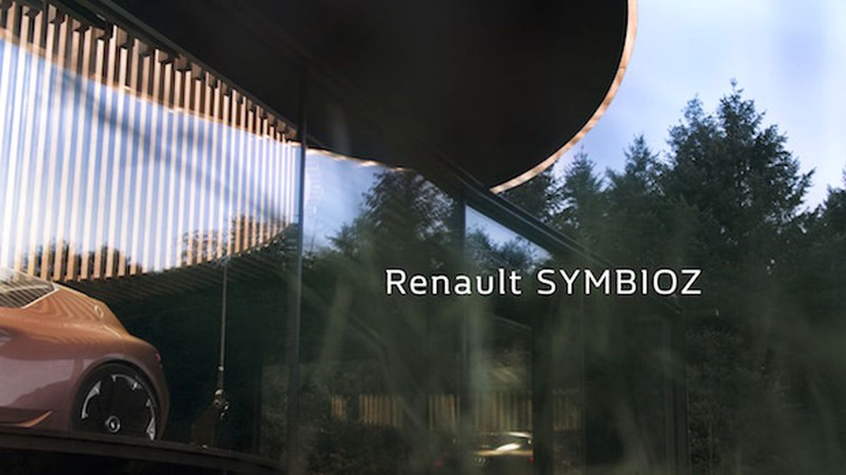 Renault Symbıoz Elektrikli Konsept,12 Eylül\'de Frankfurt\'ta Gösteriliyor