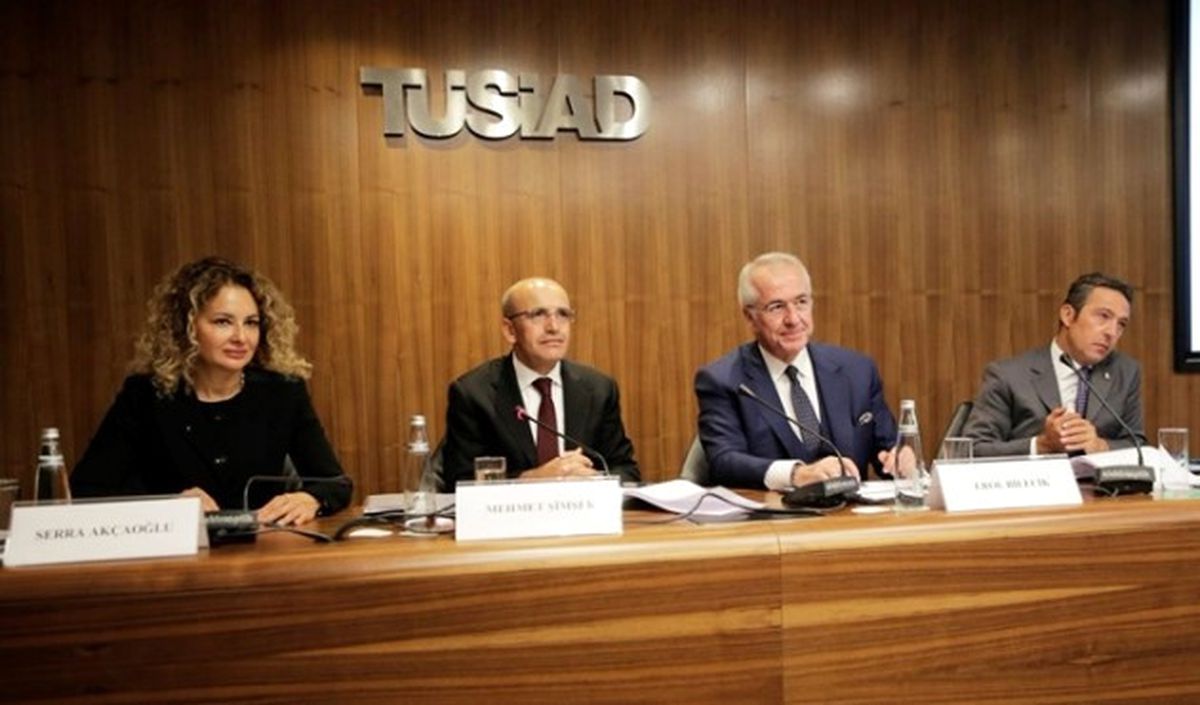 Şimşek\'ten Tüsiad\'a Ziyaret