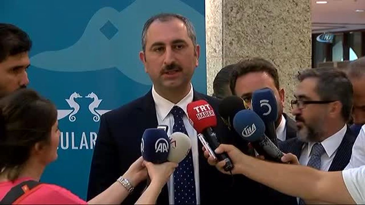 Adalet Bakanı Abdülhamit Gül: (Zafer Çağlayan\'a ABD\'de Dava) : Bu İddianamelerin Hukuki Bir Tarafı...