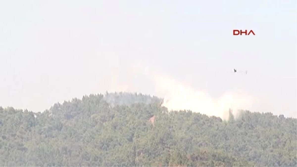Antalya\'daki Yangında 150 Hektarlık Ormanlık Alan Yandı