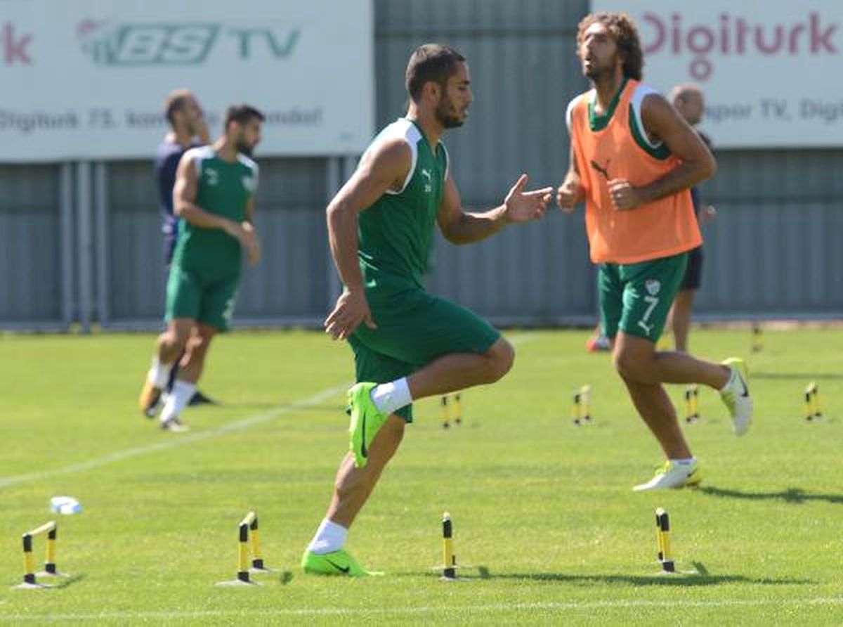 Bursaspor\'da Sabah Antrenmanı