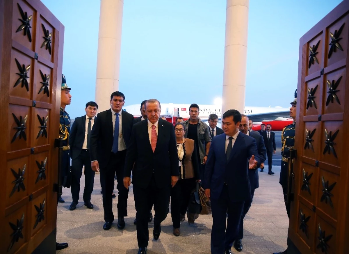 Cumhurbaşkanı Erdoğan, Kazakistan\'da
