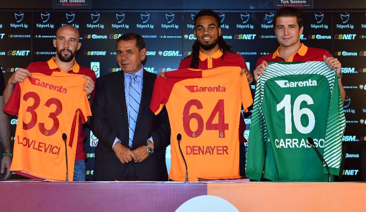 Denayer, Latovlevici ve Carrasso İmzayı Attı