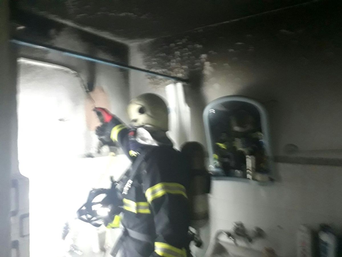 Elektrikli Şofben Banyoyu Yaktı