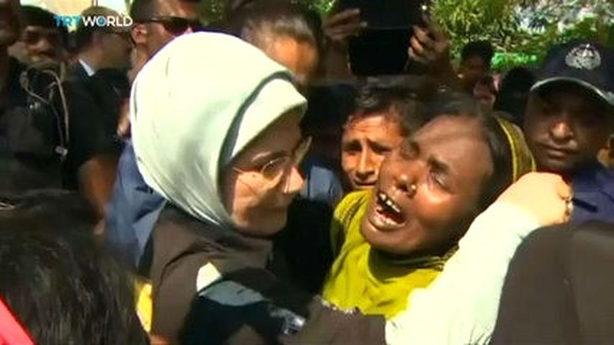 Emine Erdoğan\'dan Arakan Müslümanlarına Anlamlı Ziyaret