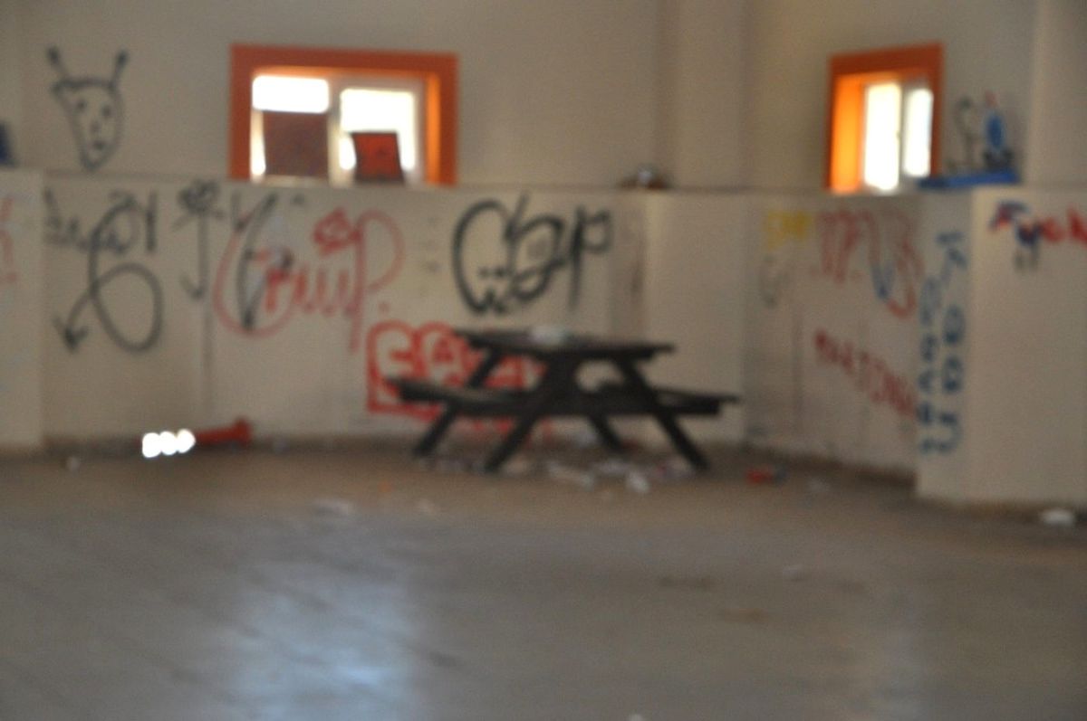 Eski Yüksekokul Binası Madde Bağımlılarının Mekânı Oldu