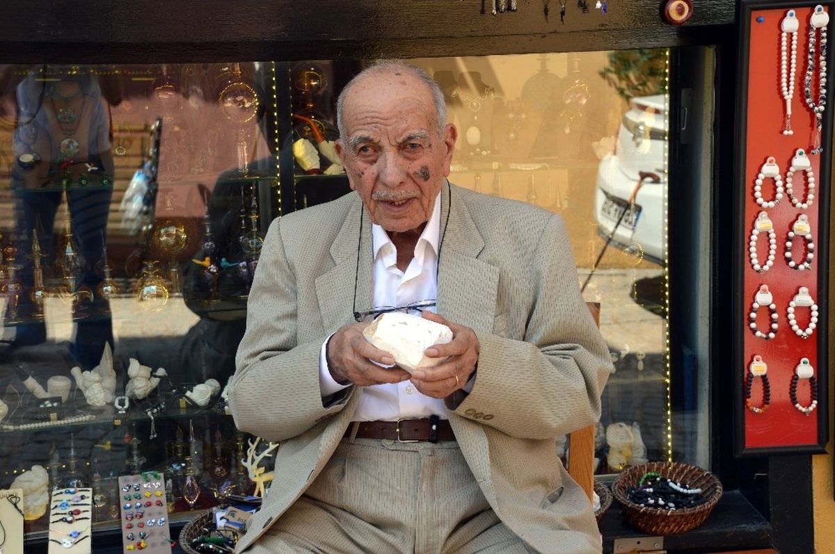 Eskişehir\'in En Yaşlı Lületaşı Ustası Hasan Hüseyin Çaydere Açıklaması