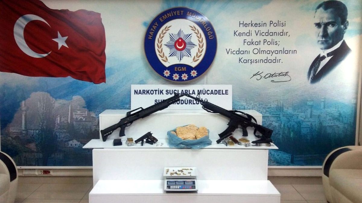 Hatay\'da Uyuşturucu Operasyonu
