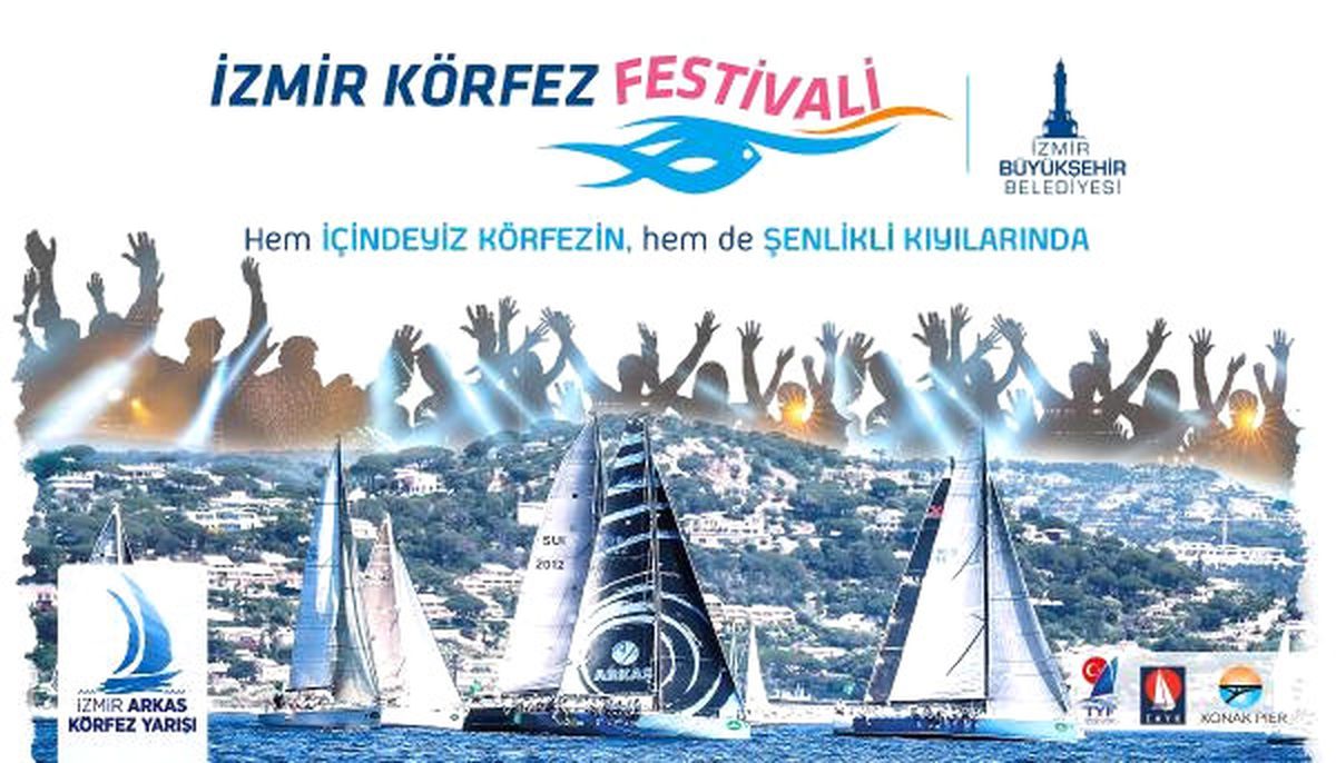 İzmir Körfezi\'nde Yelken Şöleni