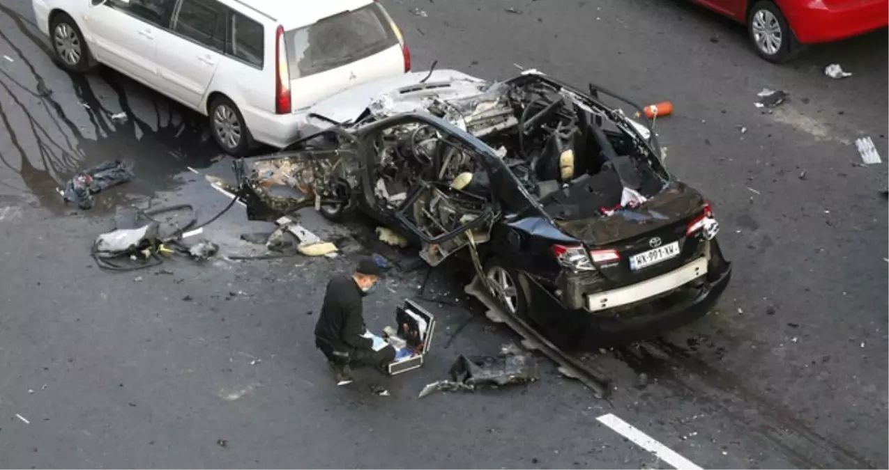 Kiev\'de Bombalı Araçla Düzenlenen Saldırıda 1 Kişi Öldü 2 Kişi Yaralandı