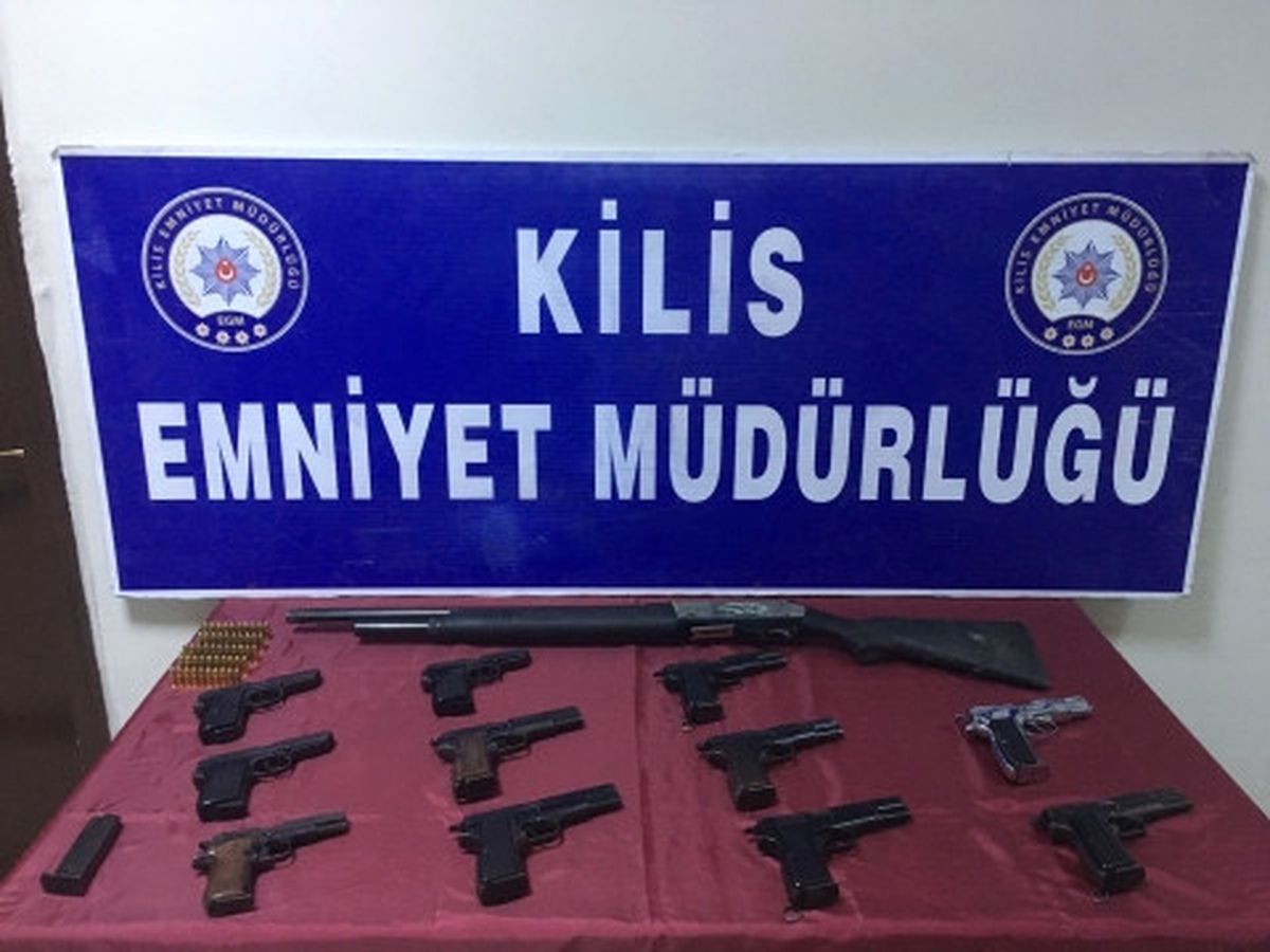 Kilis\'te Silah Kaçakçılığı Operasyonu