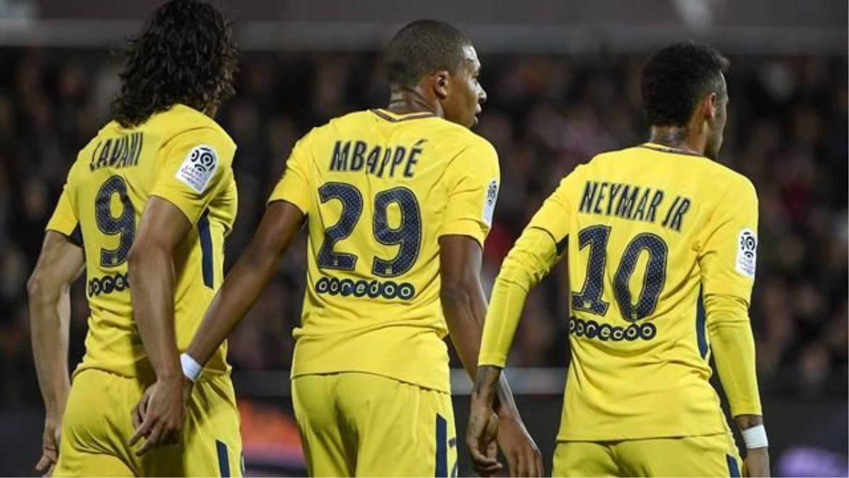 Mbappe\'nin Prömiyerinde Psg Şov Yaptı