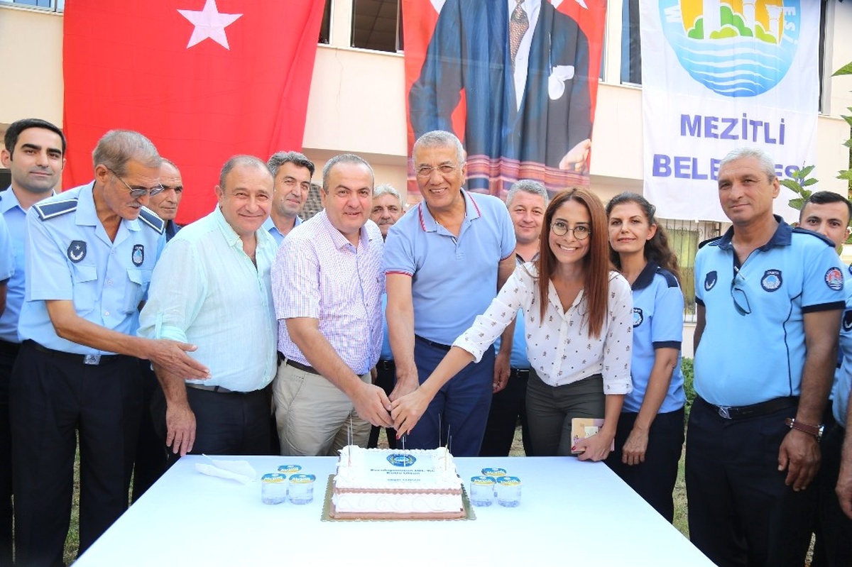 Mezitli\'de Zabıta Teşkilatının Kuruluşu Törenle Kutlandı