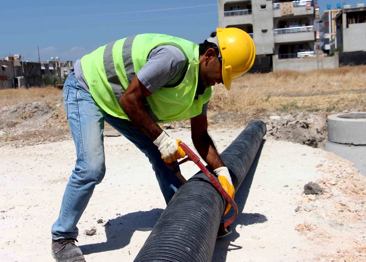 Reyhanlı\'da Altyapı Eksikleri Tamamlanıyor