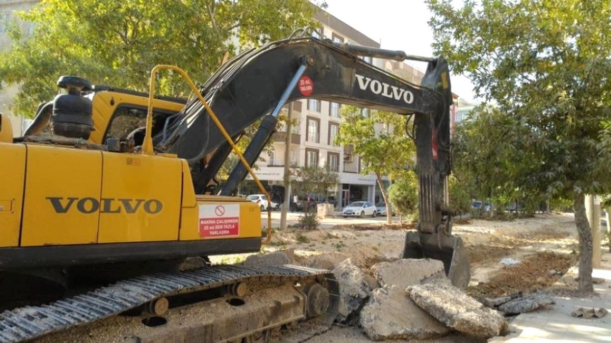 Sakarya Caddesi Alt Yapı Çalışmaları Tamamlandı