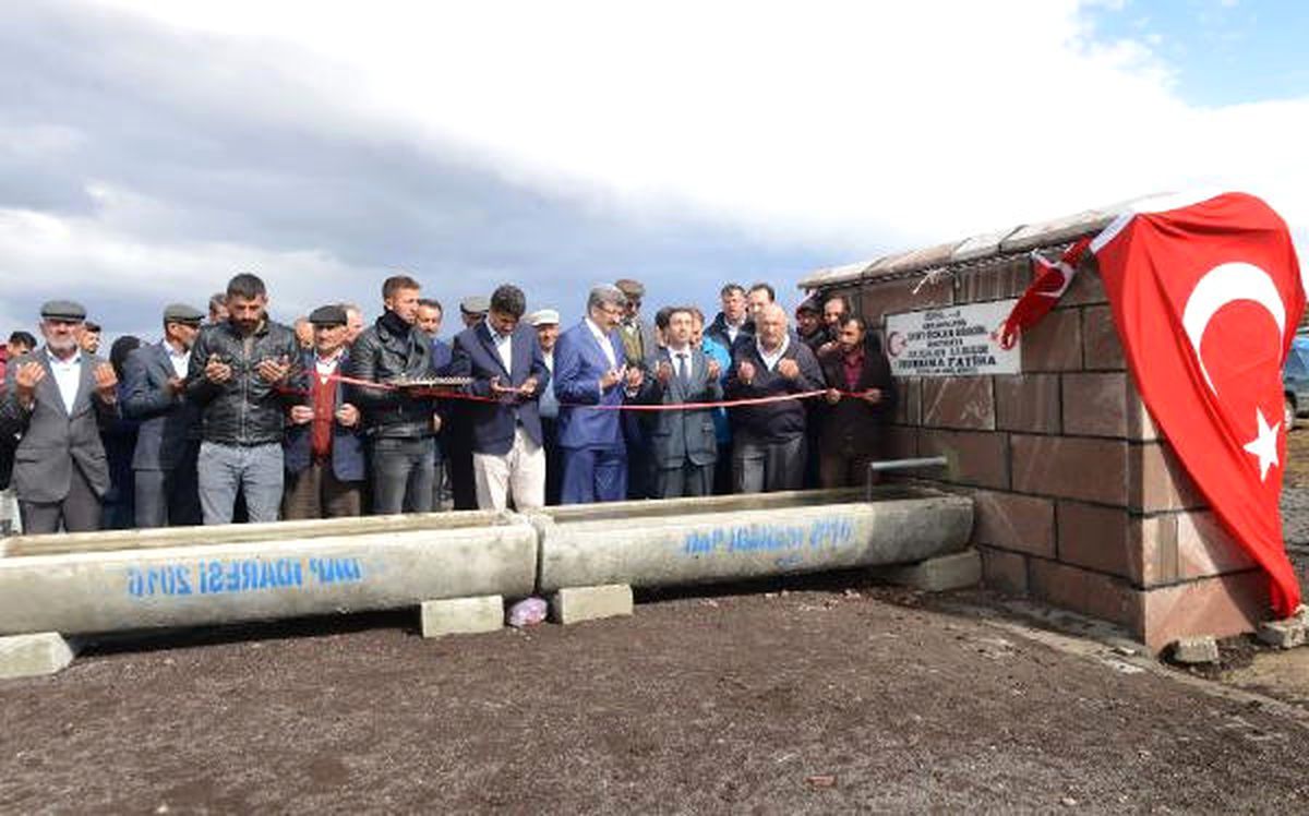 Şehit Astsubay Adına Yaylada Çeşme Yaptırıldı