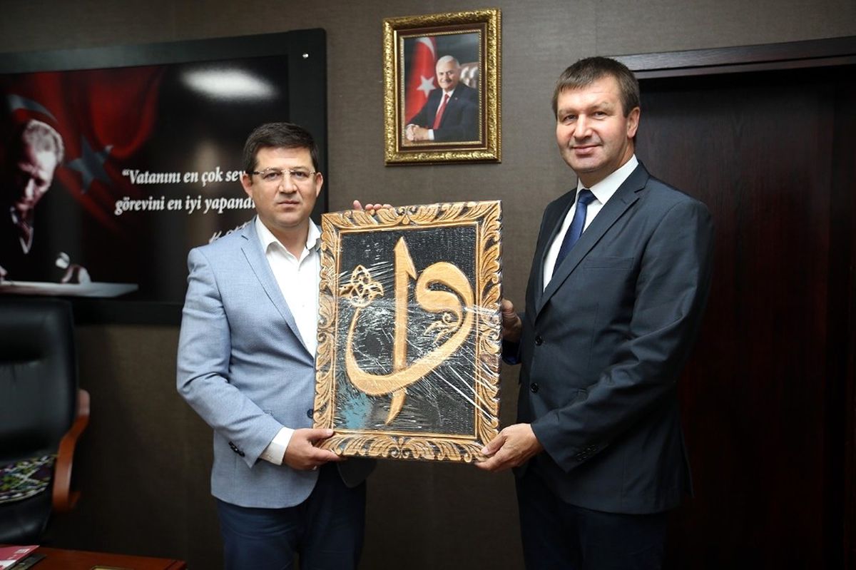 Slovenyalı Belediye Başkanı\'ndan Başkan Subaşıoğlu\'na Ziyaret