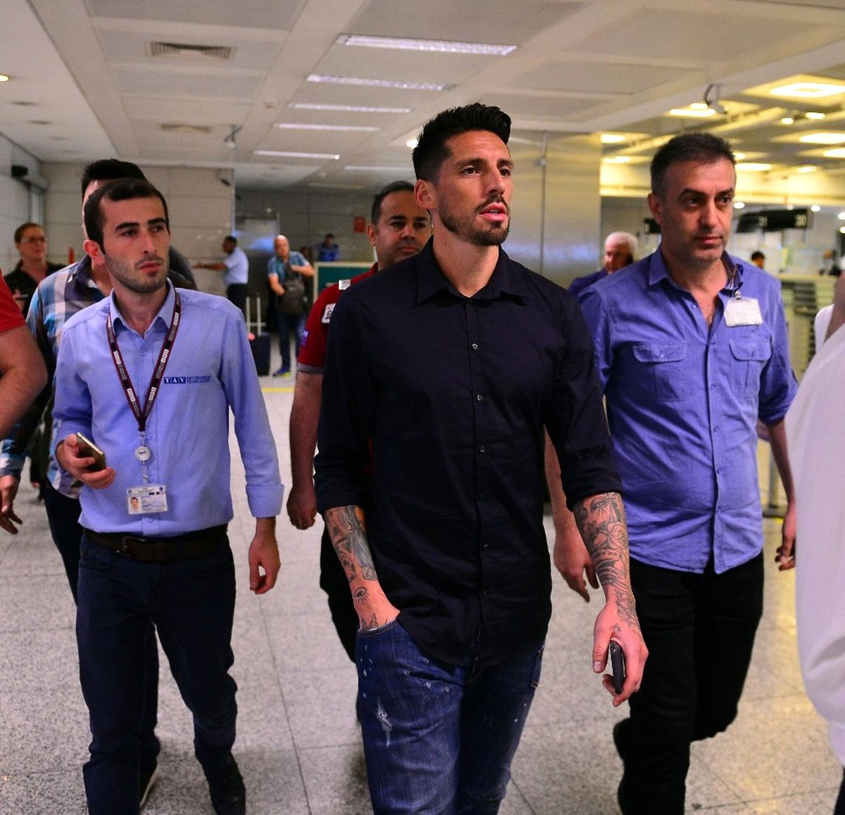 Sosa, İstanbul\'a Geldi