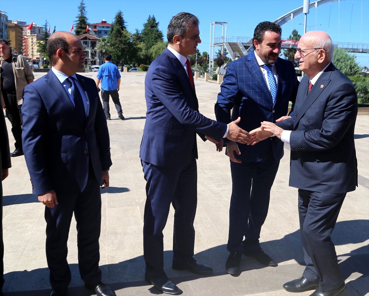 TBMM Başkanı Kahraman Rize\'de Açıklaması