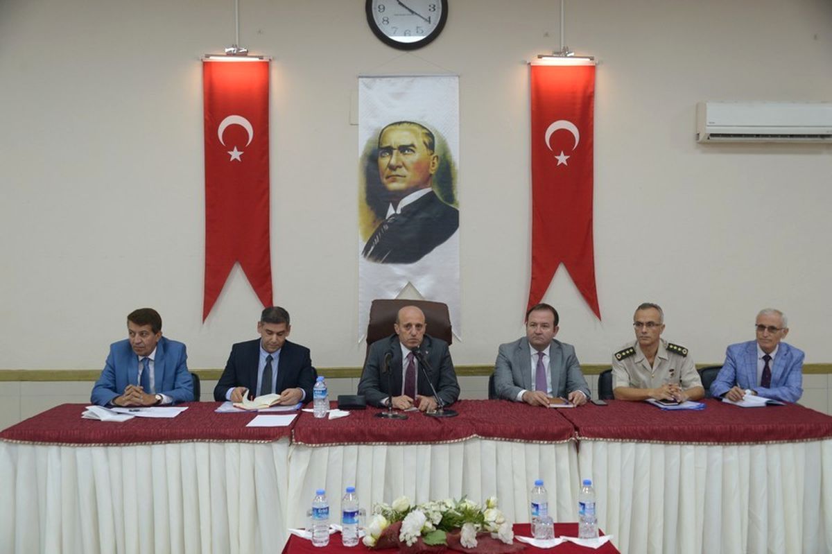 2017-2018 Eğitim Yılı Güvenlik, Uyuşturucu ve Okul Servisi" Toplantısı Yapıldı