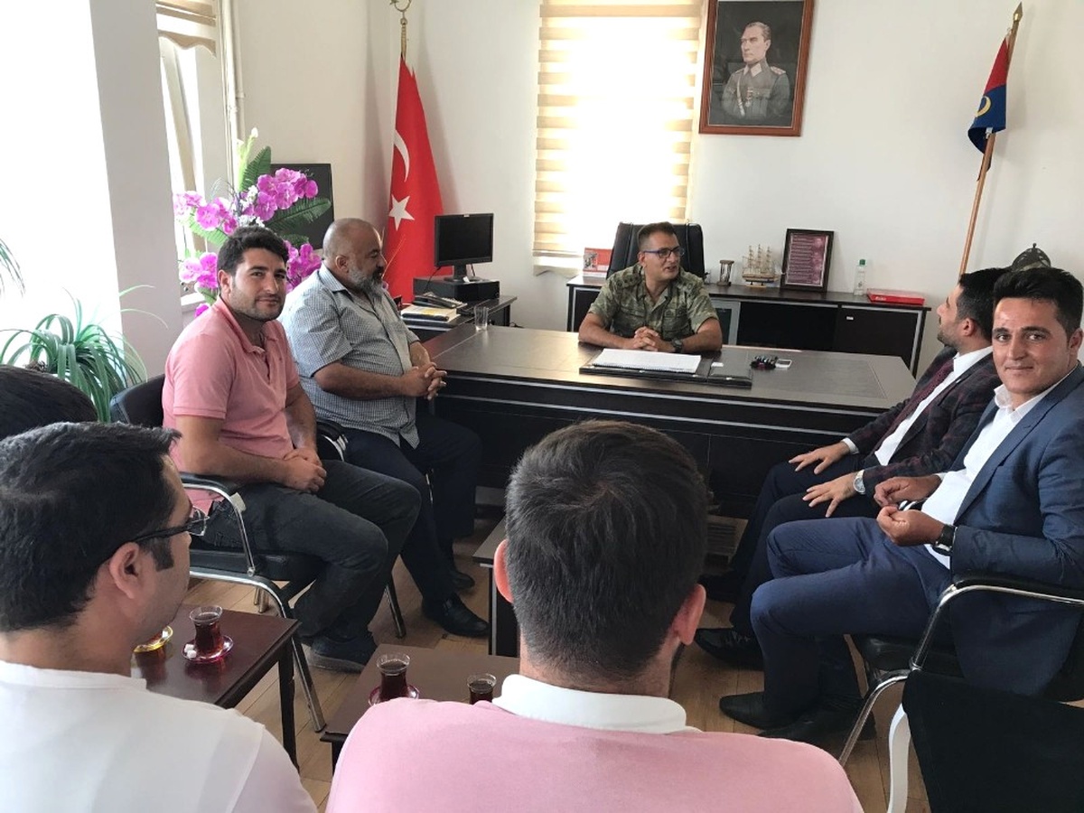 AK Parti Heyetinden Albay Cice\'ye Ziyaret