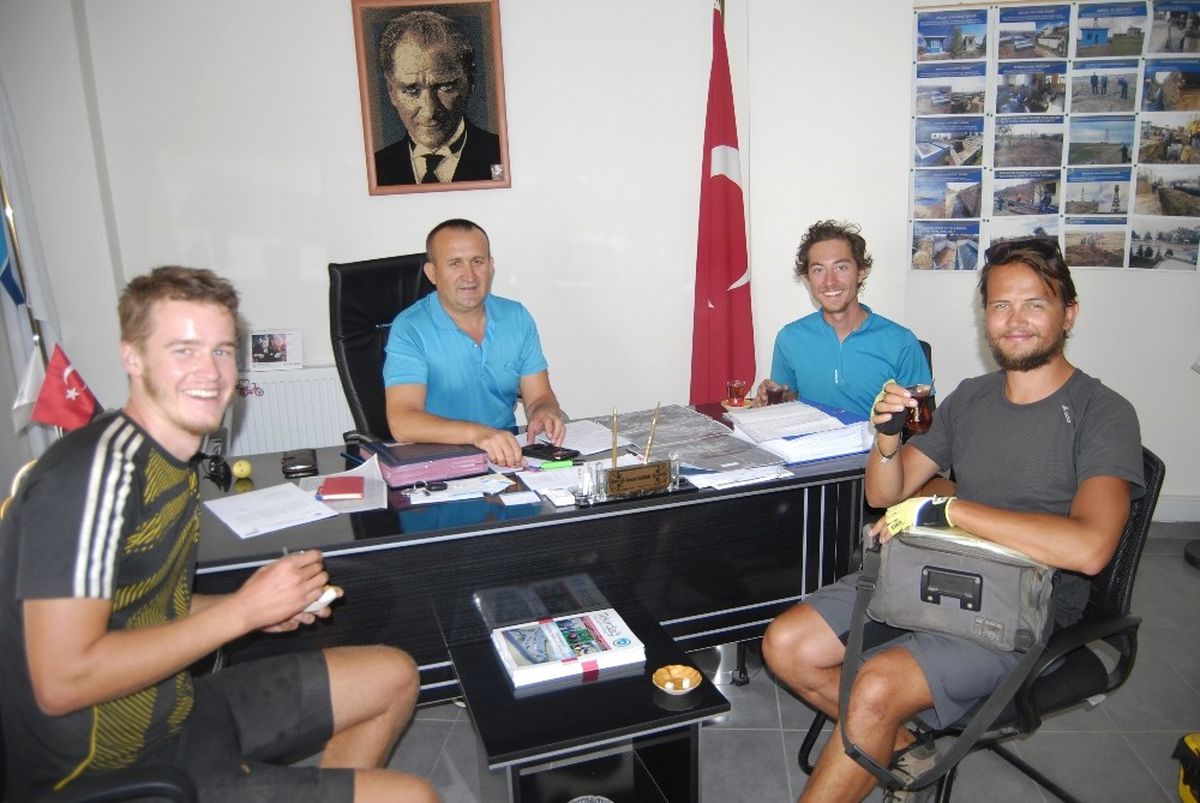 Avrupalı Turistlere Malkara\'da Sıcak İlgi