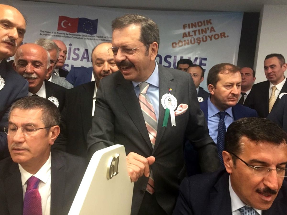 Bakanlar Fındık Borsası\'nın Açılışını Yaptı