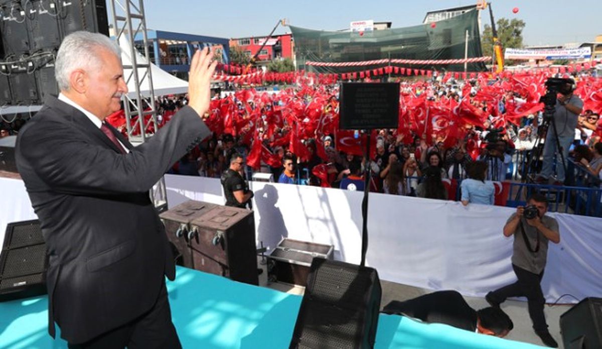 Başbakan Yıldırım: İzmir\'in Çılgın Projesini de Hazırladık