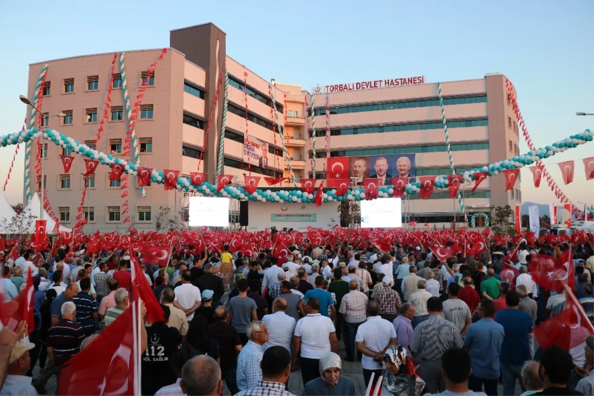 Başbakan Yıldırım Torbalı Devlet Hastanesi\'nin Açılışını Yaptı