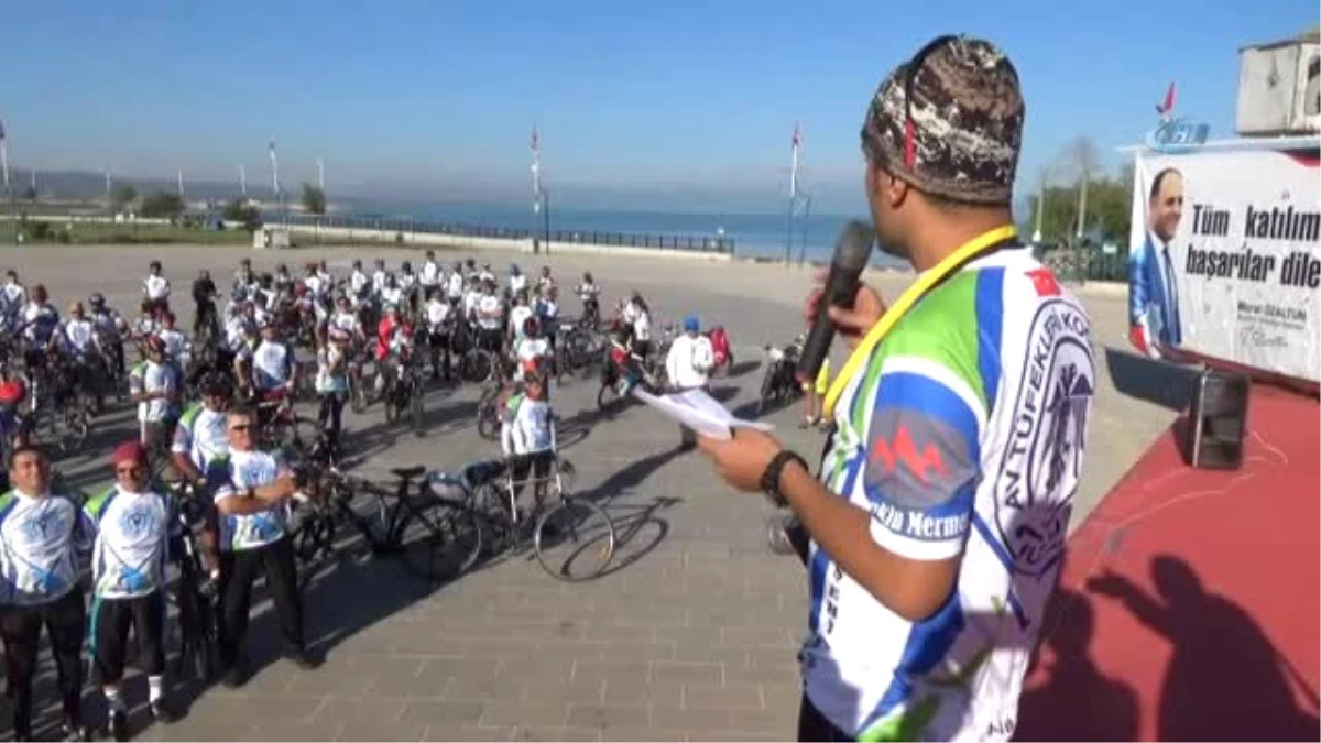 Beyşehir Gölü Etrafında Bisiklet Turu Başladı