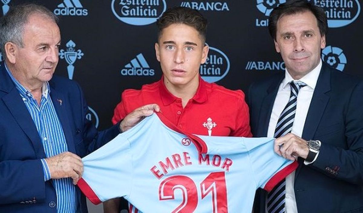Celta Vigo, Emre Mor\'u Tanıttı