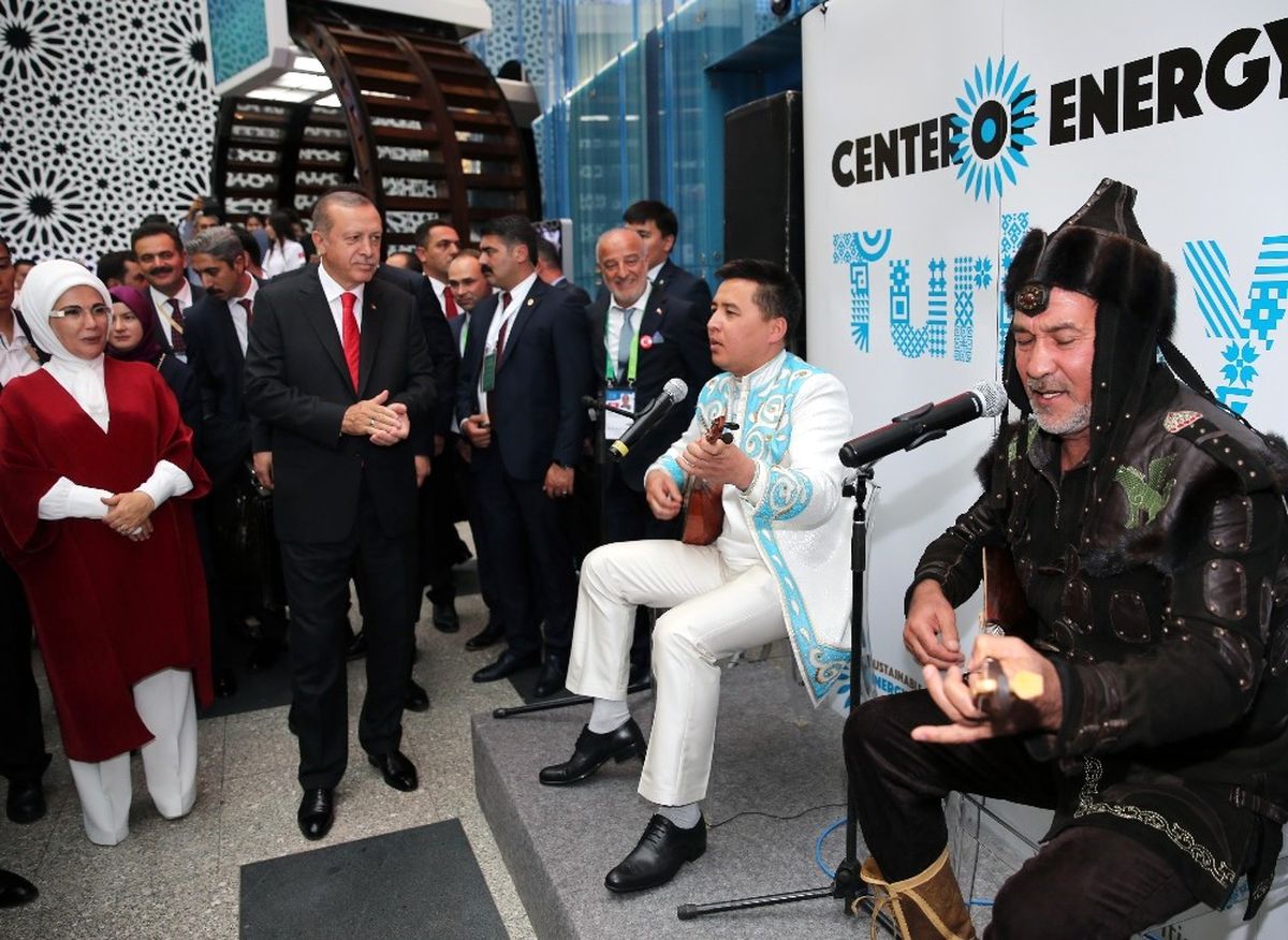 Cumhurbaşkanı Erdoğan Expo 2017 Fuar Alanı\'nı Ziyaret Etti